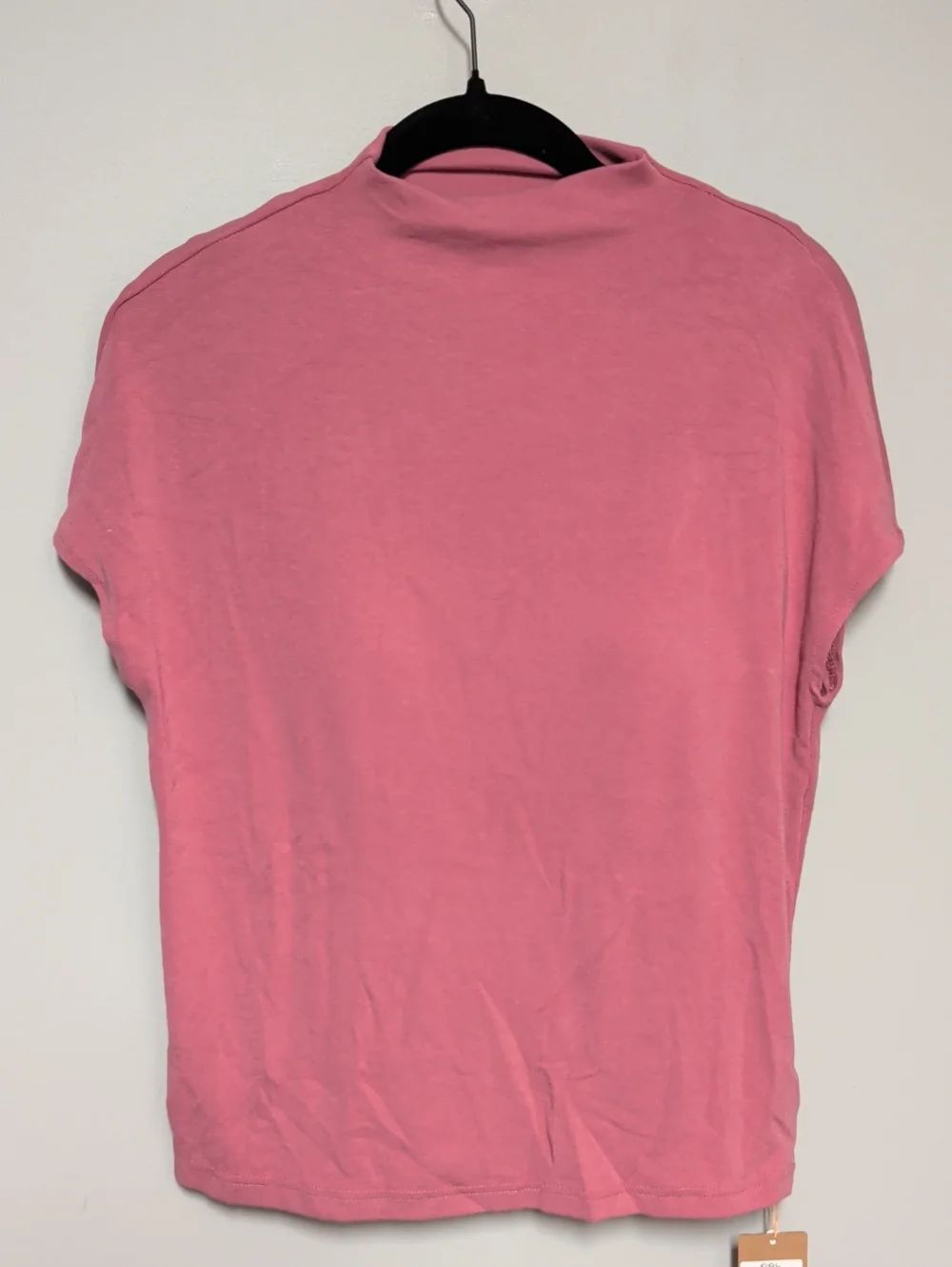 OGL Pink Short Sleeve Mock Neck Tee